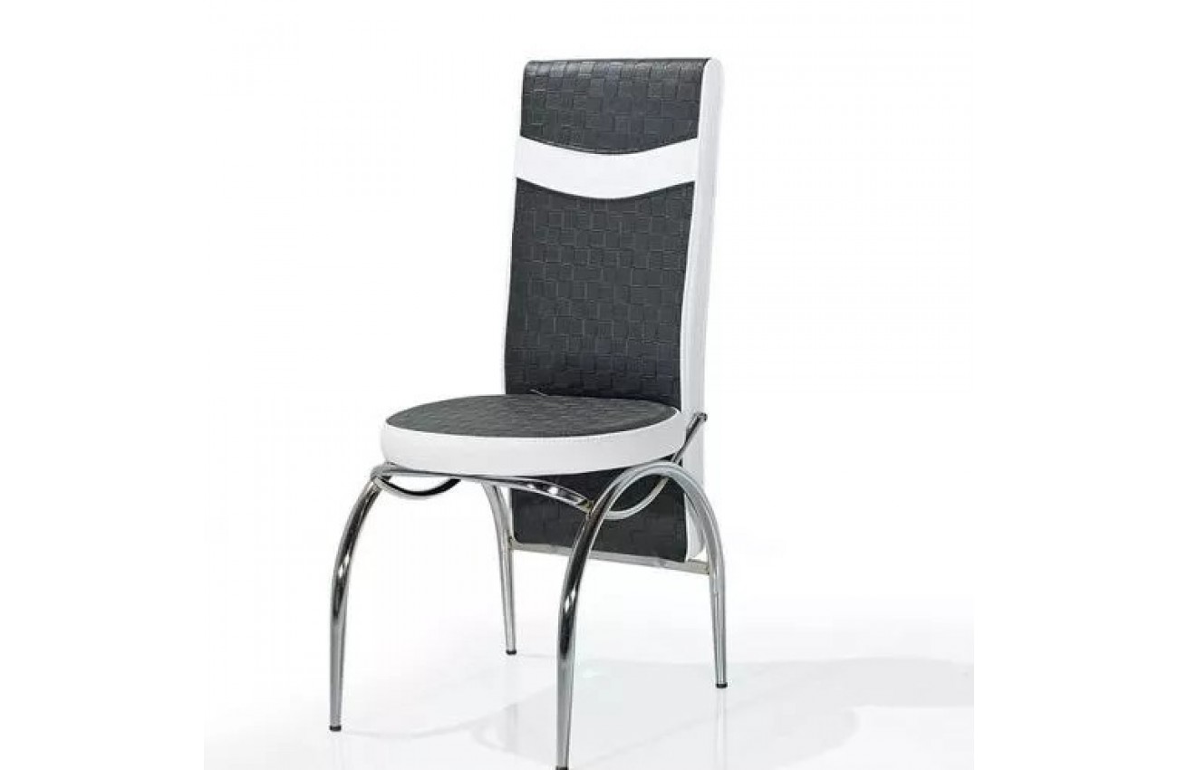 Masă sticlă CORAL cu 6 scaune