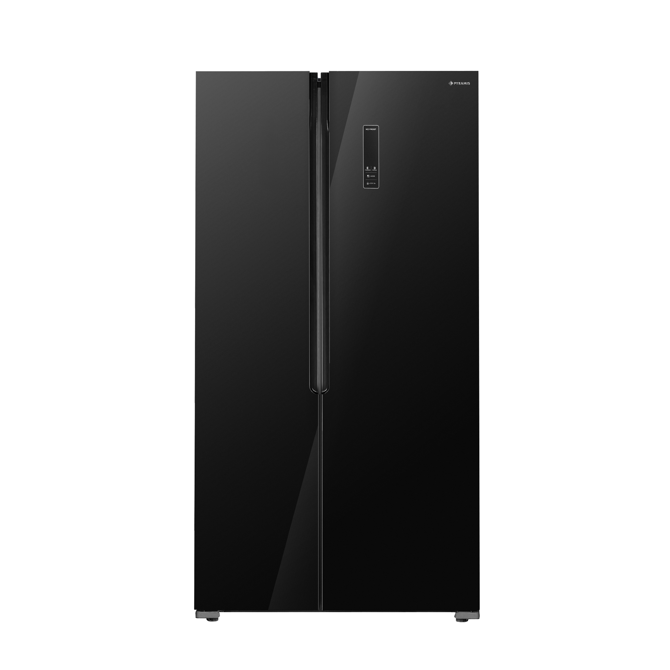 Side by Side Pyramis FSO189 Black Glass