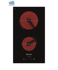 Plita electrica Pyramis PHC31210FMB Black Glass