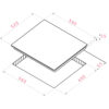 Set Pyramis Diamond PLUS Black Glass - Thumbnail Image 4