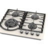 Plita gaz Pyramis 60PG 6513 Beige Glass, Wok si Fonta - Thumbnail Image 4
