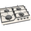 Plita gaz Pyramis 60PG 6603 Beige Glass si Fonta - Thumbnail Image 4