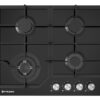 Plita gaz Pyramis 60PG 6611 Black Glass, Wok si Fonta - Thumbnail Image 3