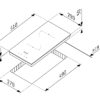 Plita electrica Pyramis PHC31230FMB Black Glass - Thumbnail Image 2
