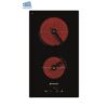 Plita electrica Pyramis PHC31230FMB Black Glass