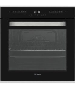 Cuptor electric Pyramis 6OIN BO113V Black Glass & Inox