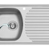 Set chiuveta inox Pyramis ASPECT 788x488mm ST LN & baterie SERENO crom Set chiuveta inox Pyramis ASPECT 788x488mm ST LN & baterie SERENO crom