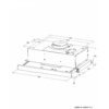 Hota telescopica Pyramis MDER Power Beige Glass - Thumbnail Image 3