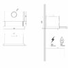 Hota telescopica Pyramis Premium Turbo MDT Touch Control Inox - Thumbnail Image 3