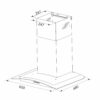 Hota decorativa Pyramis MD Inox Elegant 60 - Thumbnail Image 2