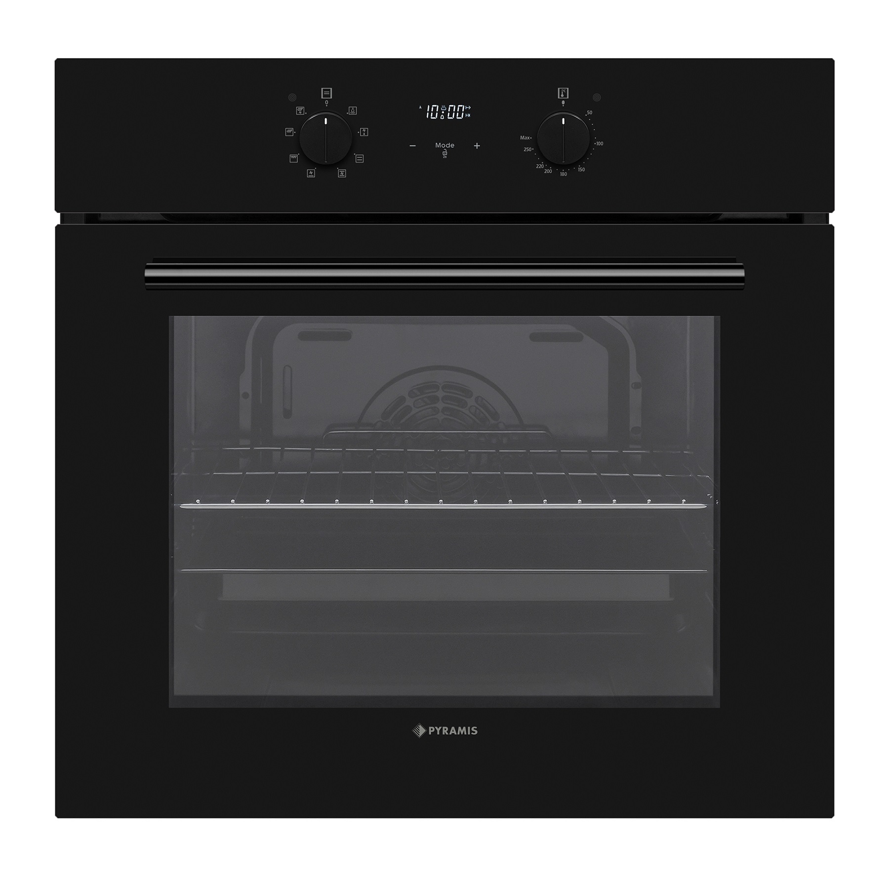 Cuptor electric Pyramis 60IN 2030 Black Glass