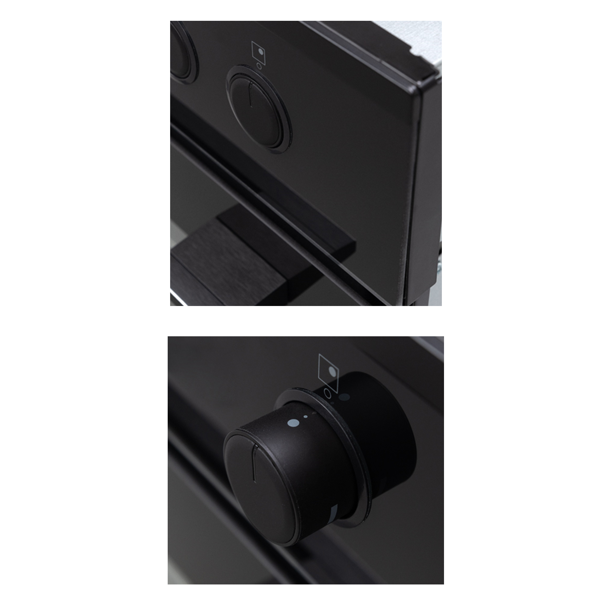 Cuptor electric Pyramis 60IN 2031 PP Black Glass - imagine 2