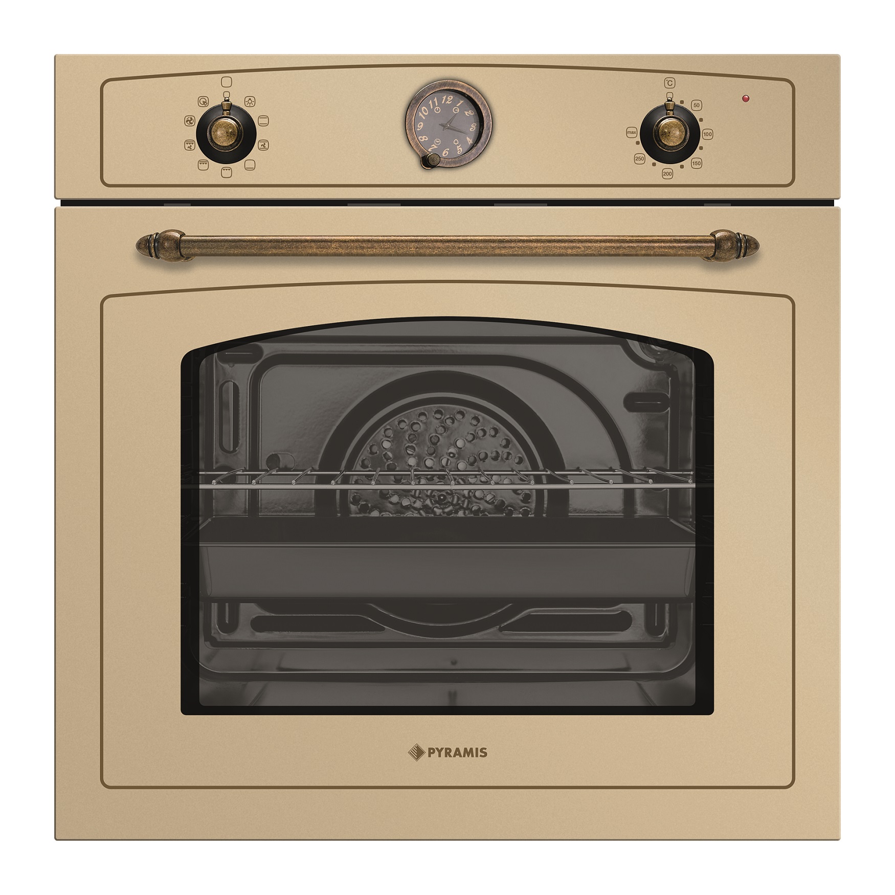 Set Rustic Pyramis 733070 Beige Metal - imagine 2