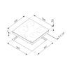 174020080 PYRAMIS HOB INDUCTION PHI62430FMB_I