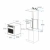 Cuptor electric Pyramis 60IN 2050 Grey Glass - Thumbnail Image 2