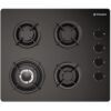 Plita gaz Pyramis 5343.02 Wok Black Glass