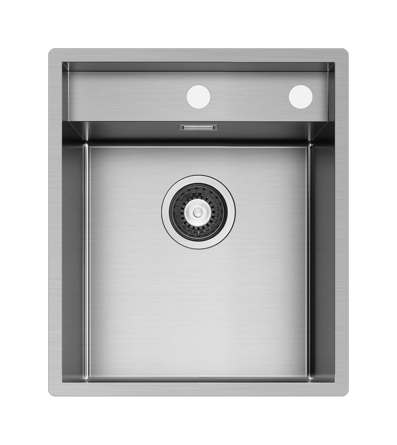 Chiuveta inox Pyramis KRYPTO 44x51 B
