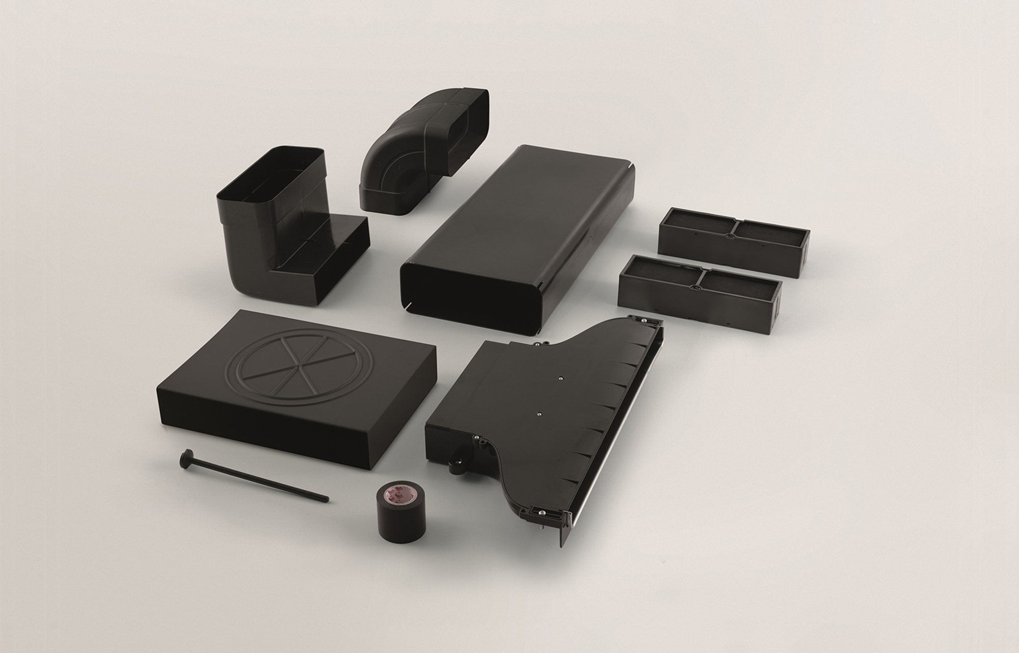 Kit evacuare down air ABYSSO la exterior (in afara mobilei)