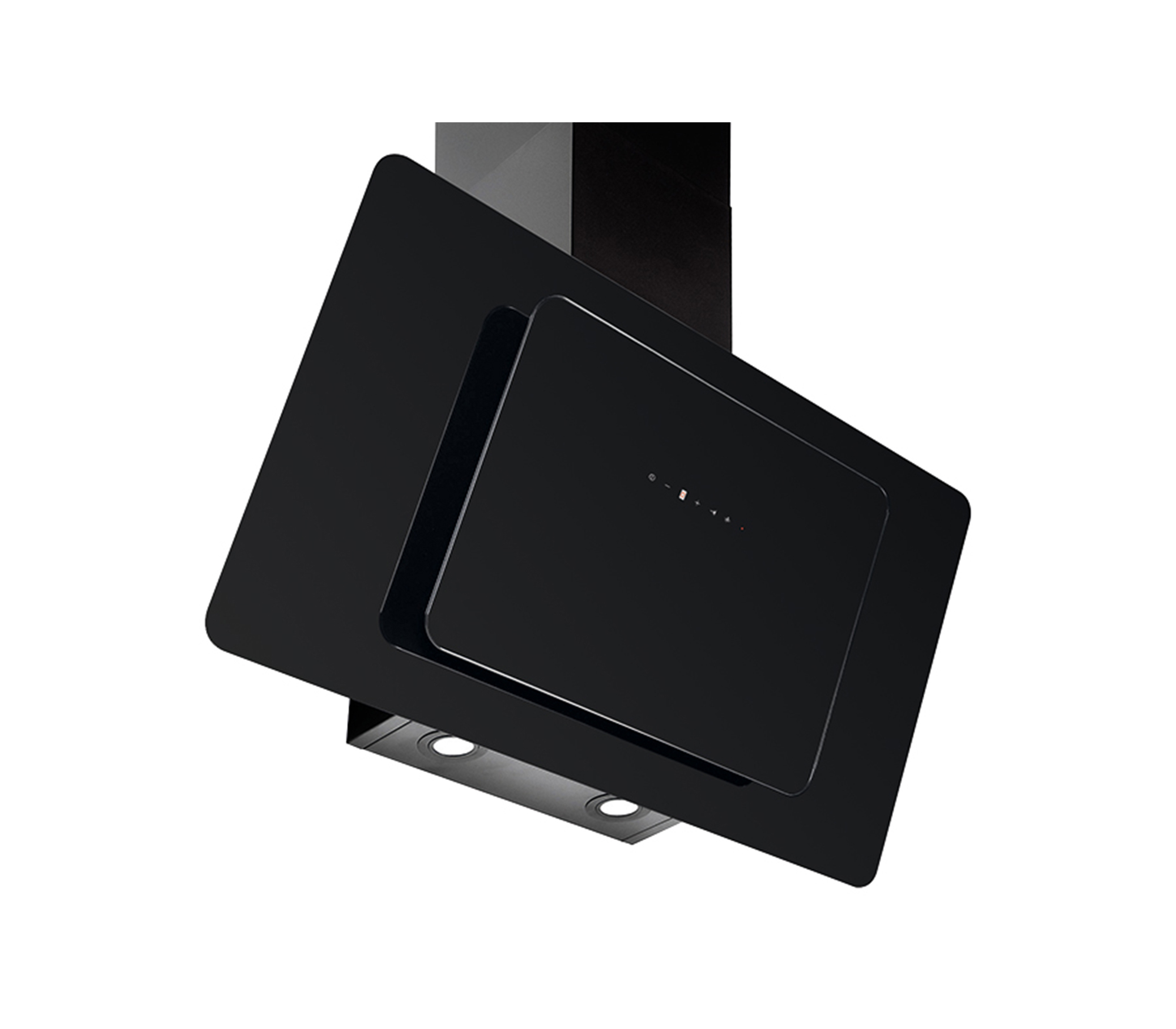 Hota decorativa Pyramis FIERO Black Glass 90cm