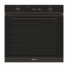 Cuptor electric Pyramis PO78114010EBLΜ Premium Full Black Glass