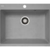 Chiuveta soft compozit Pyramis Square DUROTHEK 60x50 1B gri