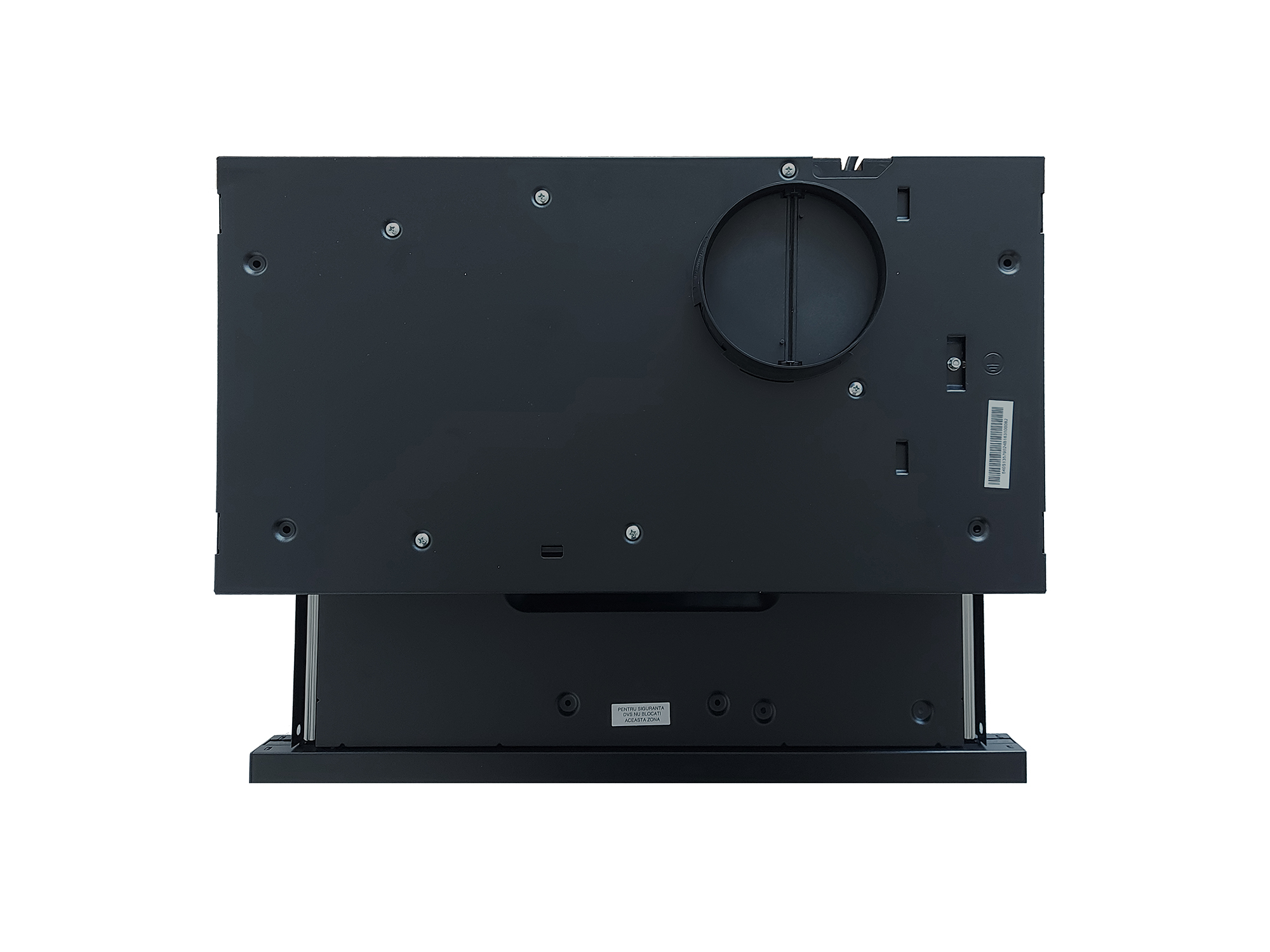 Hota telescopica Sliding Black Matt Enameled 1MT 60cm - imagine 2
