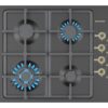 Plita gaz Pyramis 60KF 871 Rustic Anthracite