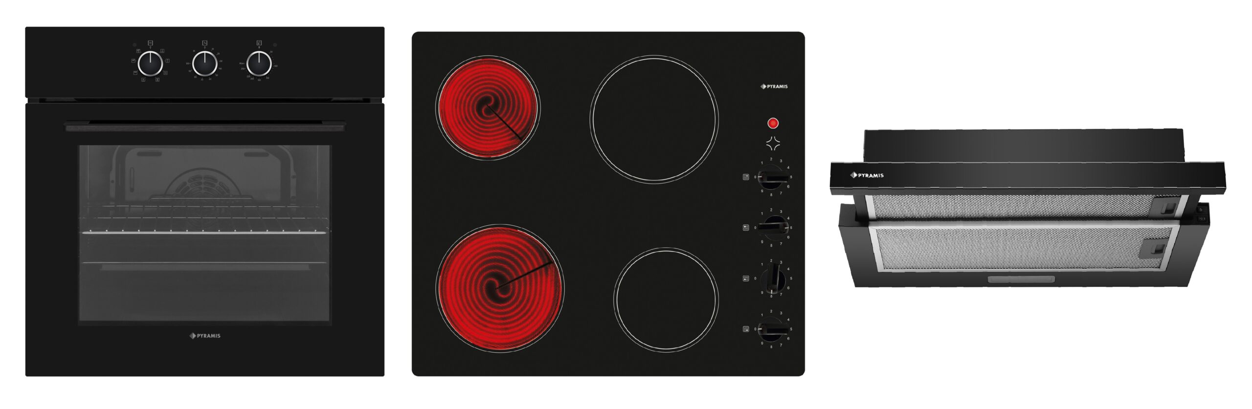 Set Pyramis 24P Black