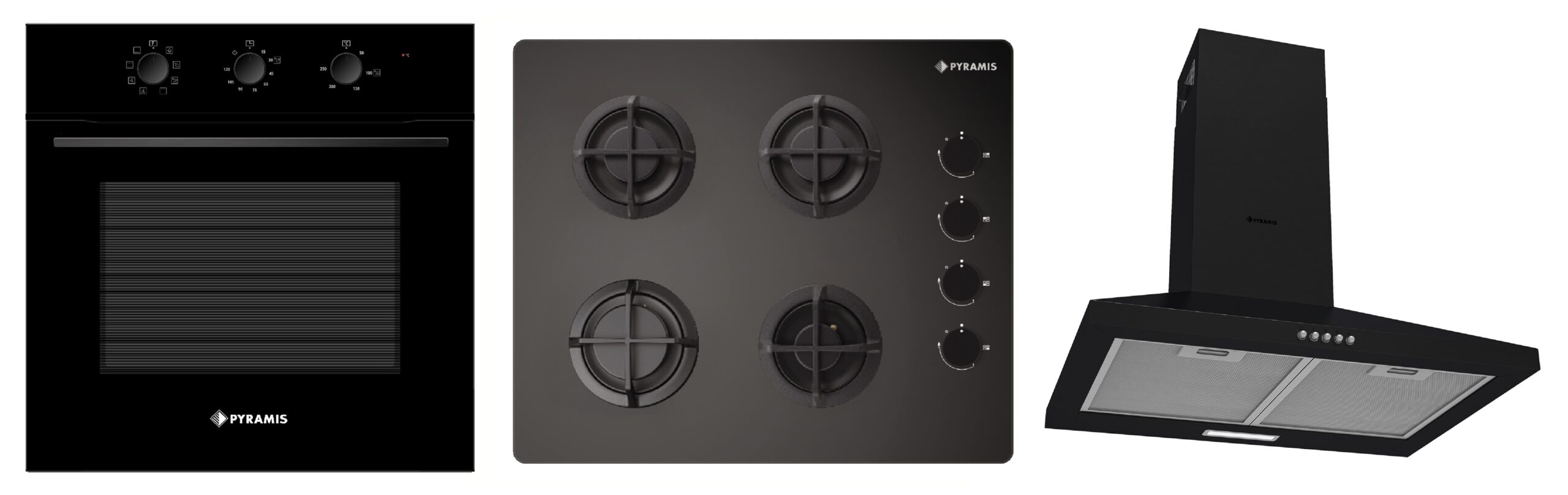 Set Pyramis 34P Black