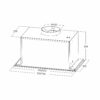 Hota total incorporabila Pyramis MD 52cm Inox - Thumbnail Image 5
