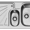Chiuveta Inox Dimitra 96x48 1 1/2B 1D SM Chiuveta Inox Dimitra 96x48 1 1/2B 1D SM