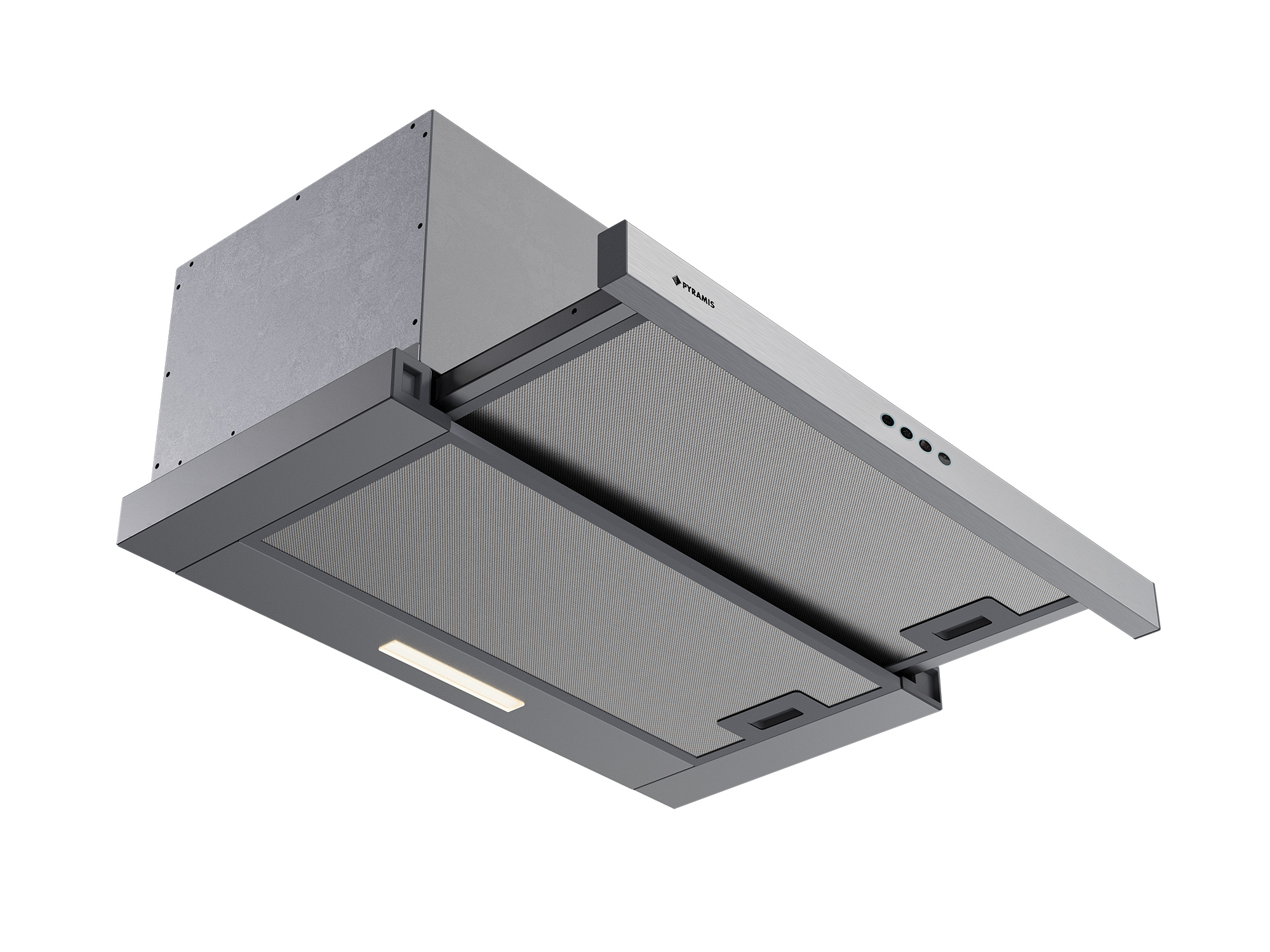 Hota telescopica Pyramis Turbo ERN 2056 Inox 60 - imagine 3