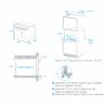 Cuptor electric Pyramis 60IN 2060 MD Black Glass - Thumbnail Image 2