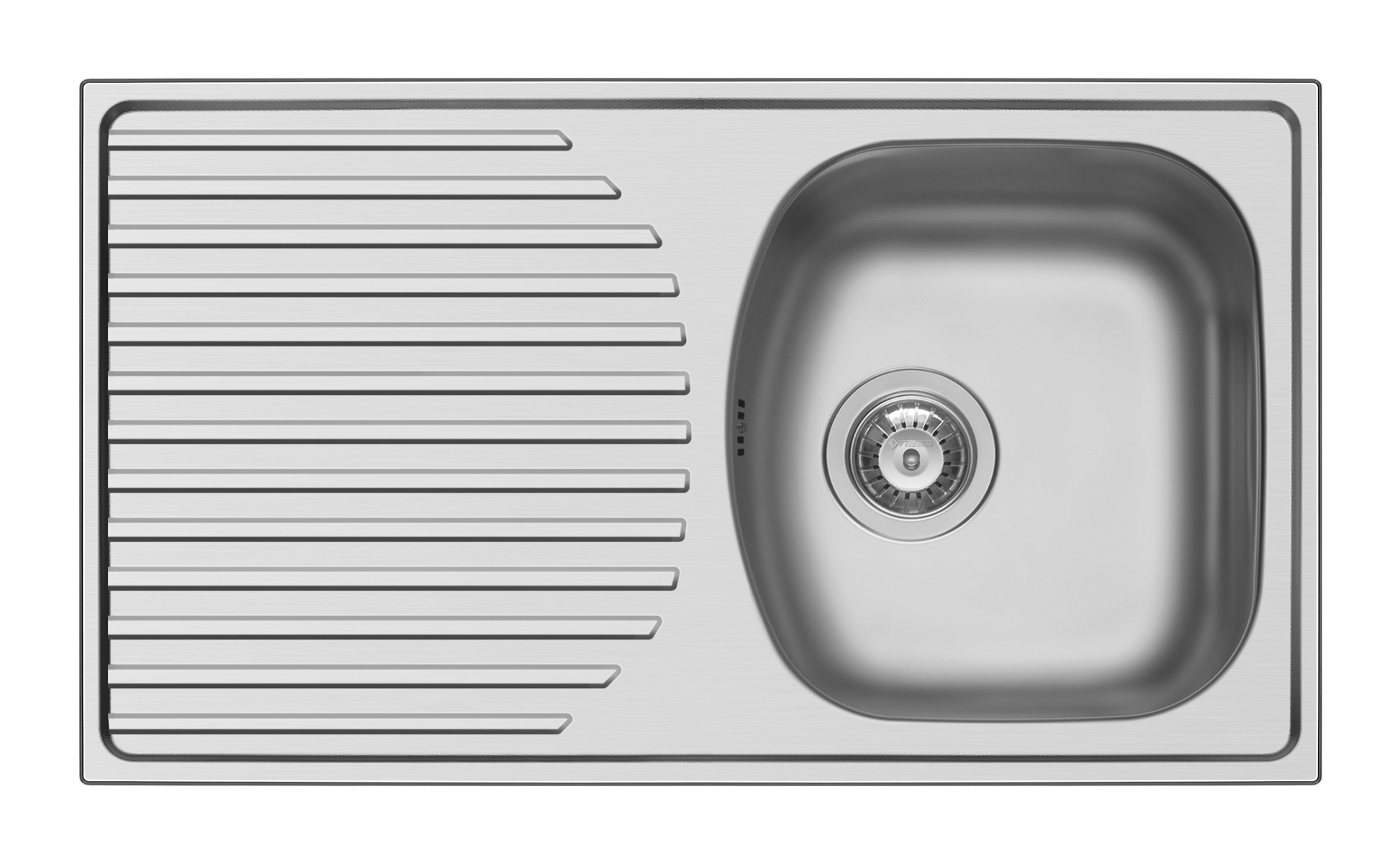 Chiuveta inox Ecoline ASPECT - inox 790mm*450mm DR
